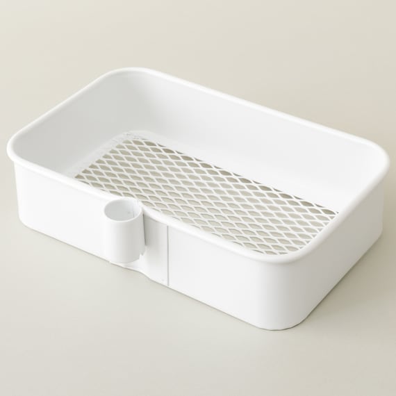 【ぴったり収納】スチールワゴントロリコンパクト 蓋トレー・伸縮整理トレー付き4点セット WH 14枚目画像