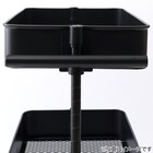 スチールワゴン トロリ用 バッグハンガー(ブラック) 7枚目画像