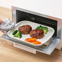 トースター ワイドトレー 25×20cm (アイボリー KY045)