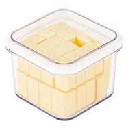 密閉式カットできるバターケース(スクエア)