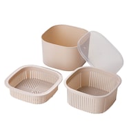 レンジで使えるザルバットセット(PL01)【期間限定価格:8/5~9/24まで】