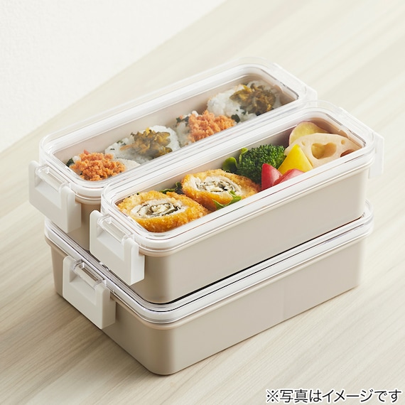 積み重なる弁当箱300mL スリム(PL003) 3枚目画像