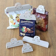 袋止めクリップ 2P モカ(PL005)