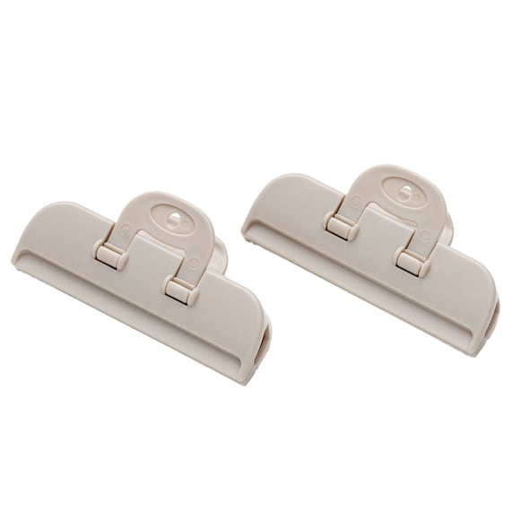 袋止めクリップ 2P M モカ(PL006) 1枚目画像