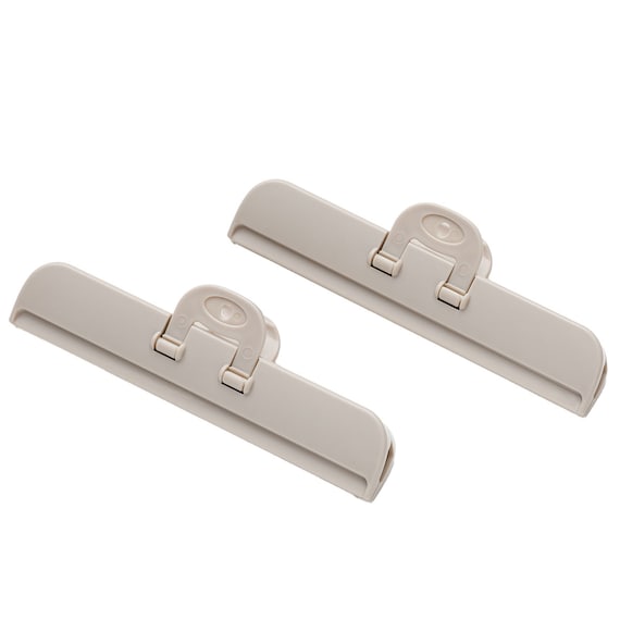 袋止めクリップ 2P L モカ(PL007) 1枚目画像