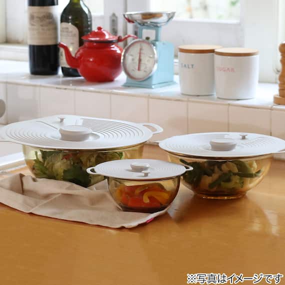 シリコーン製ふた S モカ(PL008) 5枚目画像