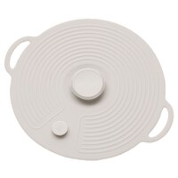 【デコホーム商品】シリコーン製ふた 2P L モカ(PL010)