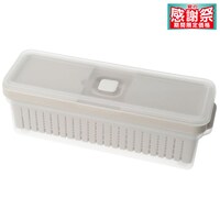 1台10役コンパクトスライサー保存セット長方形(KY024 モカ)