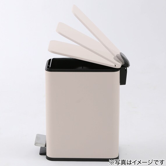 ペダルペール ソフトクローズ 10L(モカ SM001) 4枚目画像