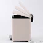 ペダルペール ソフトクローズ 10L(モカ SM001) 4枚目画像