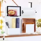 マグネットがくっつく 自立するキッチンパネル 2 (ホワイト SK07) 1枚目画像