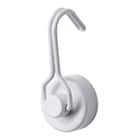 回転ネオジムマグネットフック ホワイト 3枚目画像