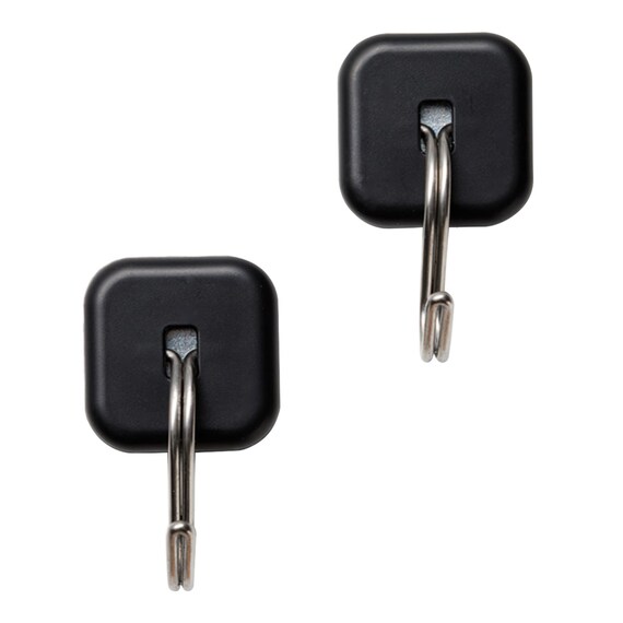 ネオジムマグネットハングフック 2個入り ブラック 2枚目画像