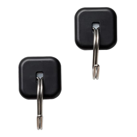 ネオジムマグネットハングフック 2個入り ブラック 2枚目画像