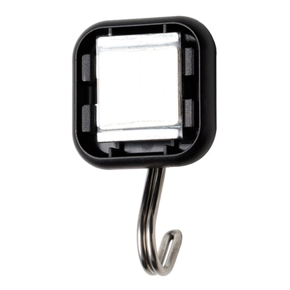 ネオジムマグネットハングフック 2個入り ブラック 5枚目画像