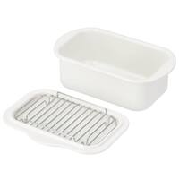 IH角型ほうろう天ぷら鍋(KY053)