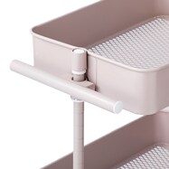 【デコホーム商品】スチールワゴントロリ用バッグハンガー(モカ)【期間限定価格：5/8まで】