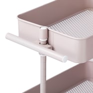 スチールワゴントロリ用バッグハンガー(モカ)