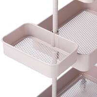 スチールワゴントロリ用回転バスケット(モカ)