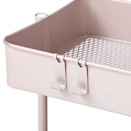 スチールワゴントロリ用フックW20 2個入り(モカ)