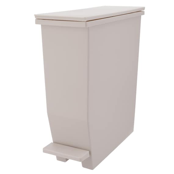 棚下ペダルペールスリム 13L(モカ) 1枚目画像