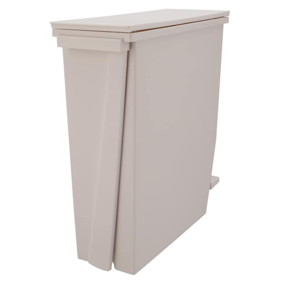 棚下ペダルペールスリム 13L(モカ) 5枚目画像