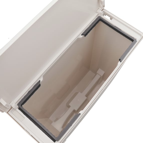 棚下ペダルペールスリム 13L(モカ) 7枚目画像