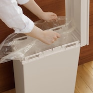 袋が楽に交換できるペール 40L(モカ)