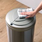 円形自動開閉ゴミ箱 49L (ステンレス製) 15枚目画像
