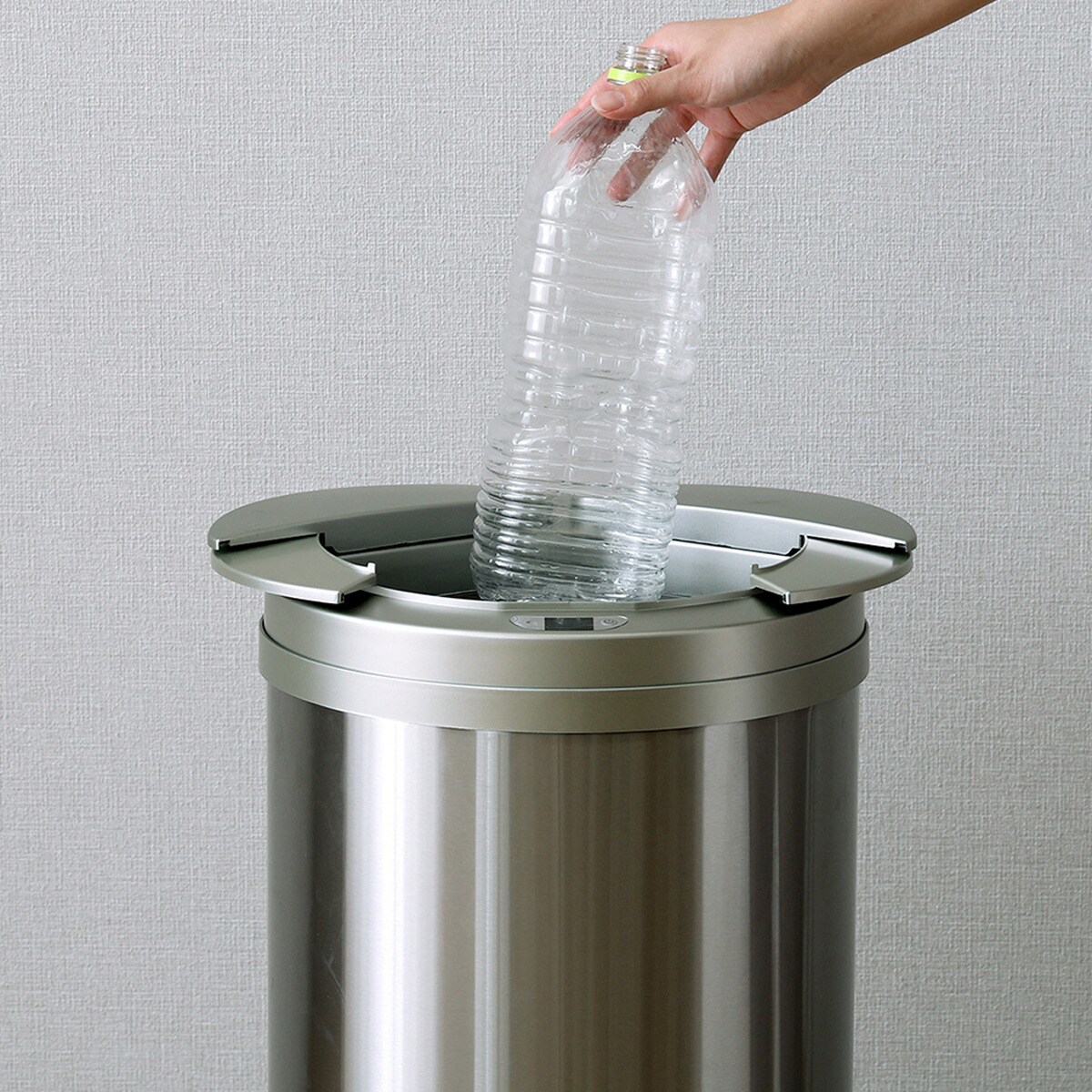 円形自動開閉ゴミ箱 49L (ステンレス製) | ニトリネット【公式】 家具