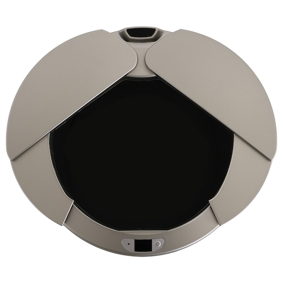 円形自動開閉ゴミ箱 49L (ステンレス製) 27枚目画像