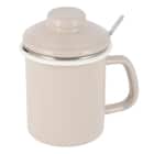 ほうろうオイルポット(モカ 550ml KY013) 1枚目画像