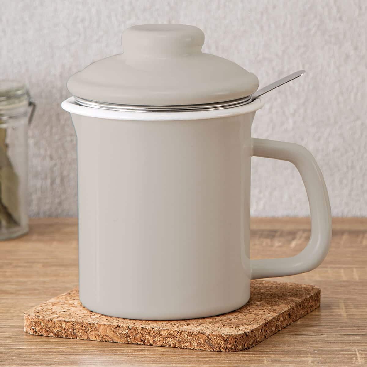 ほうろうオイルポット(モカ 550ml KY013) | ニトリネット【公式】 家具