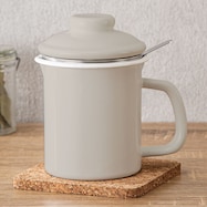 ほうろうオイルポット(モカ KY013)