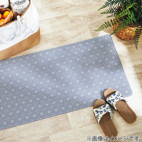 拭けるキッチン用クッションフロアマット(USUM 45X240NA25) 3枚目画像
