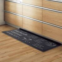 すき間に汚れやゴミがたまりにくい PVCキッチン用クッションフロアマット(LE 50X120 JQ12)