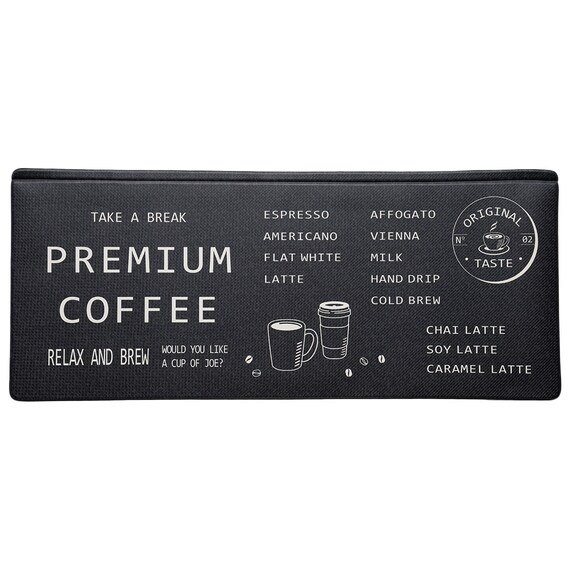 すき間に汚れやゴミがたまりにくい PVCキッチン用クッションフロアマット(LE 50X120 JQ12) 5枚目画像