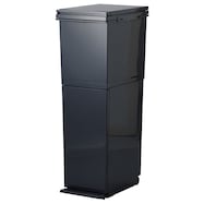 分別ダストボックス スリム パッキン付 (ペダル2段 38L)