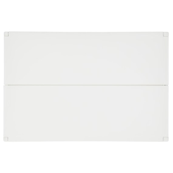 棚下に収納しやすい両開きペール 40L(ホワイト) 8枚目画像