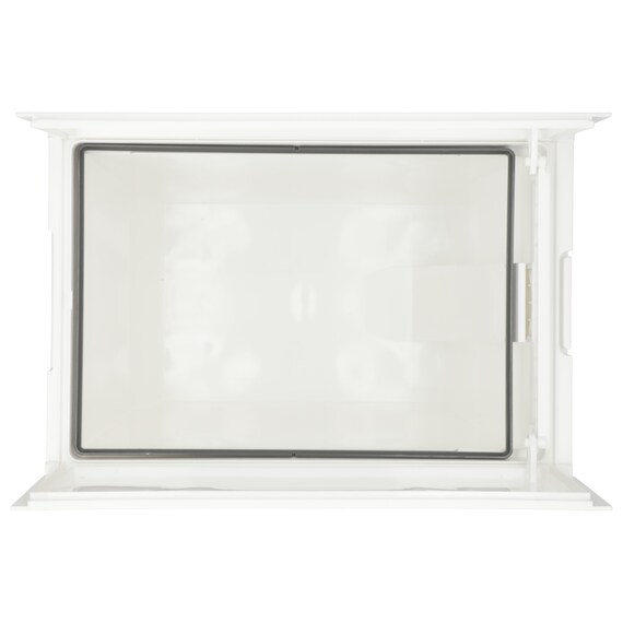 棚下に収納しやすい両開きペール 40L(ホワイト) 9枚目画像