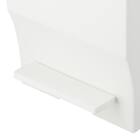 棚下に収納しやすい両開きペール 40L(ホワイト) 11枚目画像