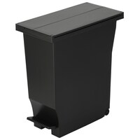 棚下に収納しやすい両開きペール 30L(ブラック)