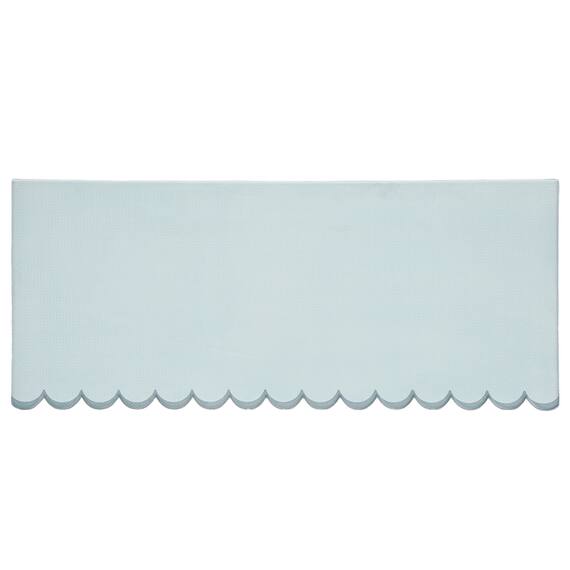 PVCキッチンマット 波型(ブルー 240 NG04) 3枚目画像