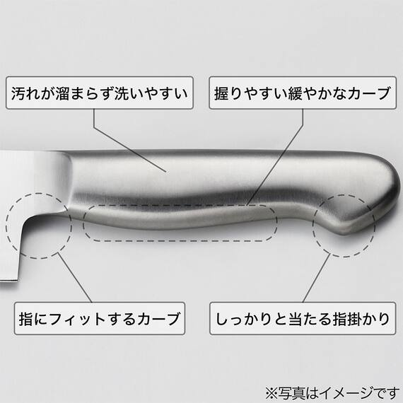 オールステンレス 三徳(KY054) 4枚目画像