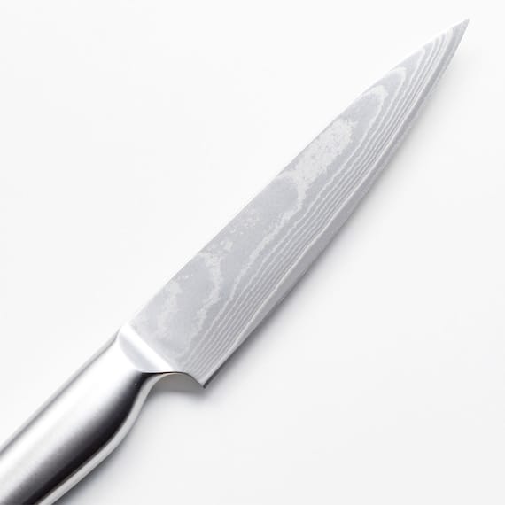オールステンレス ダマスカス ペティナイフ(KY055) 6枚目画像