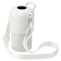 ペットボトルホルダー ストラップ付き 500-650ml (K ホワイト)