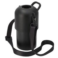 ペットボトルホルダー ストラップ付き 500-650ml (K ブラック)