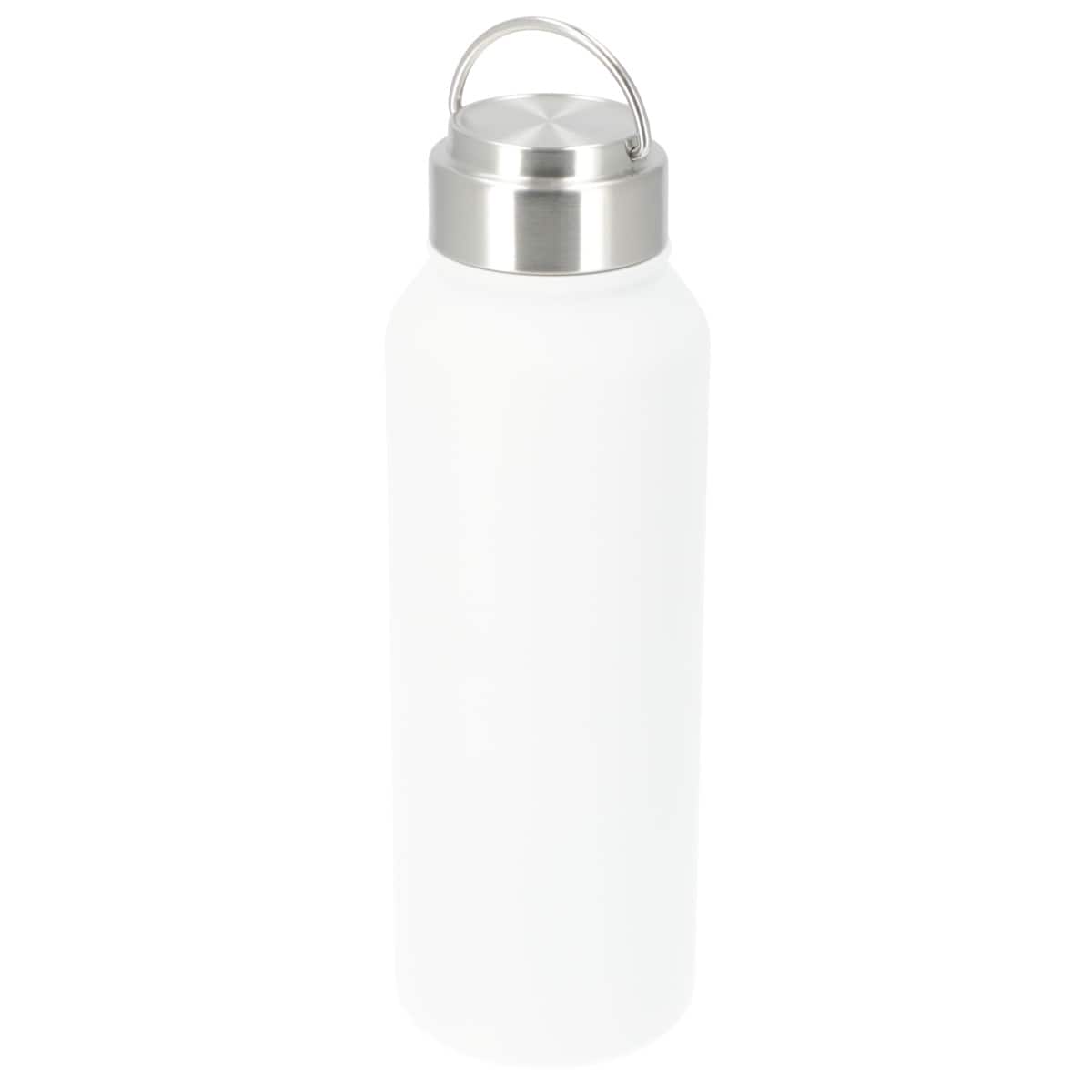 ステンレスハンドル付きスクリューボトル 1000ml (ホワイト) | ニトリ