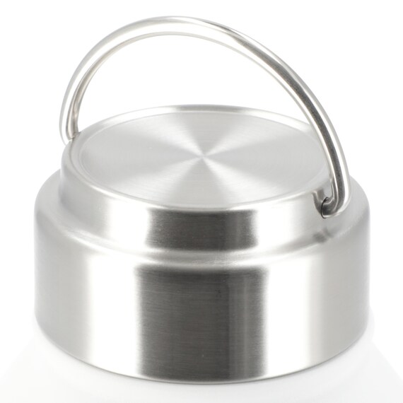 ステンレスハンドル付きスクリューボトル 1000ml (ホワイト) 10枚目画像