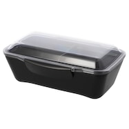 抗菌ドームランチボックス(1000 ブラック)